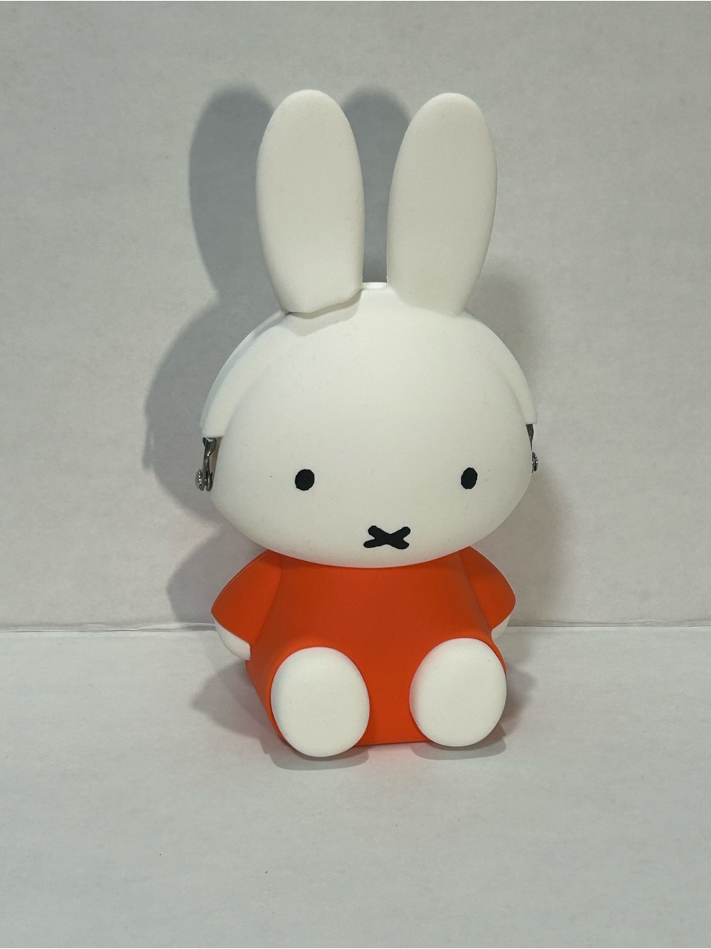 miffy Rabbit silicone coin pouch Figure in White and Orange
